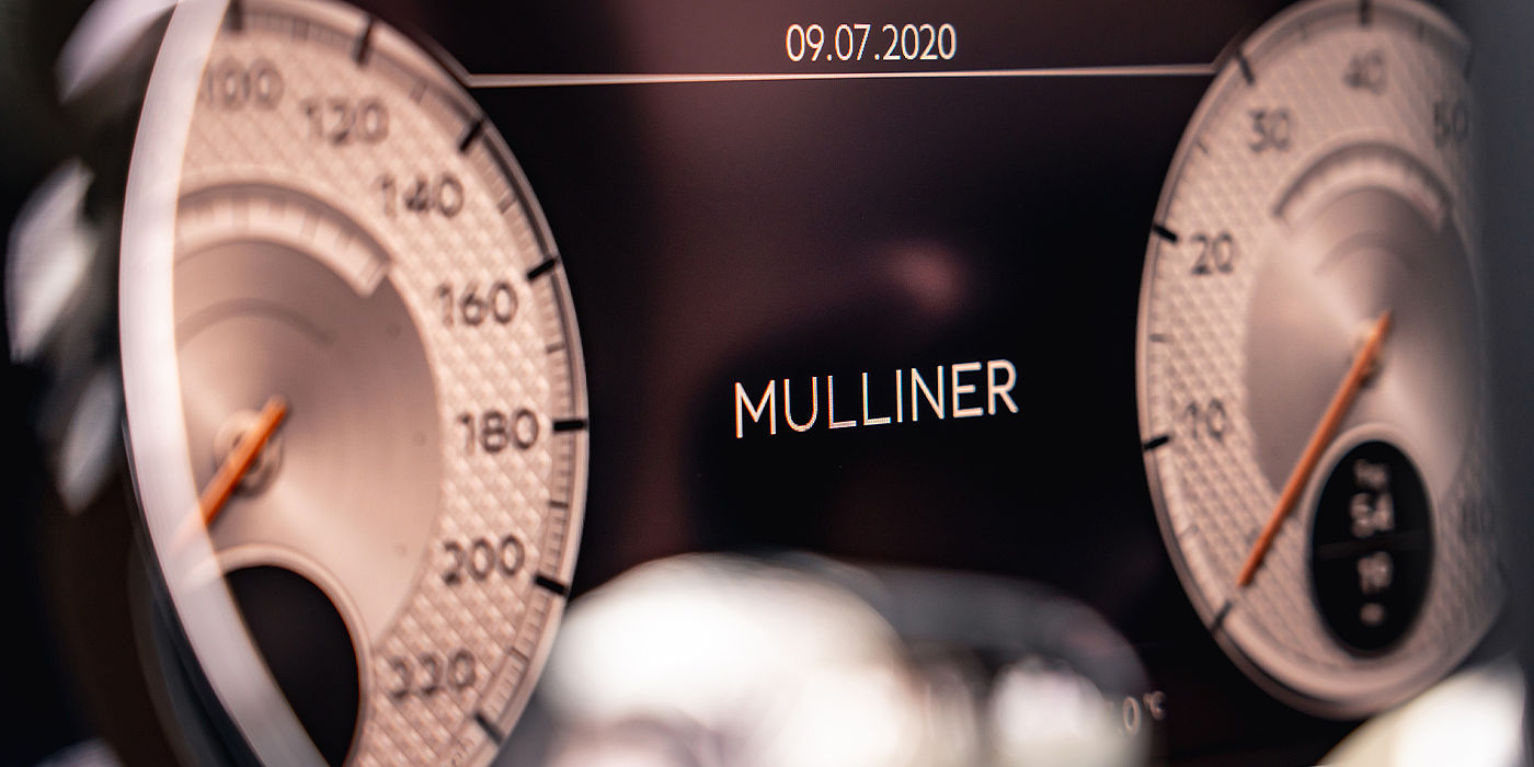 Bentley Braga Bentley Continental GT Mulliner coupe Mulliner dial detail